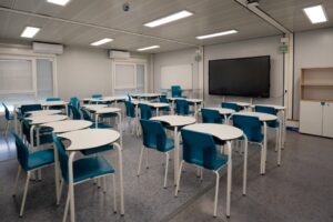 Aulas modulares: flexibles, prácticas y eficientes
